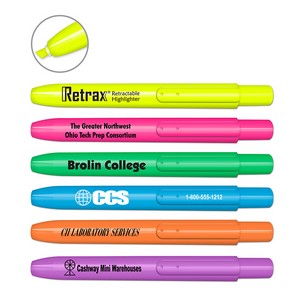 Liqui-Mark® Retrax® Retractable Fluorescent Highlighter