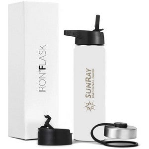 Iron Flask Wide Mouth Water Bottle 22 Oz