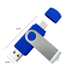 Dual Ports Swivel Flash Drive-2.0&3.0