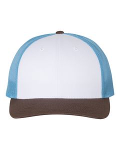 White/Columbia Blue/Brown