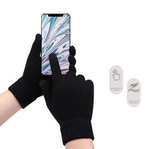 Warm Adult Gloves W/ 2 Finger Touch