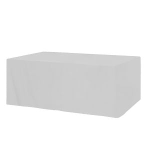 All Over Full Color Dye Sub Table Cover - fitted poly 4-sided, fits 6' table