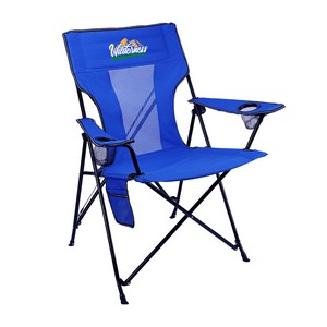 Heavy Duty Folding Camping Chair With Double Cup Holders
