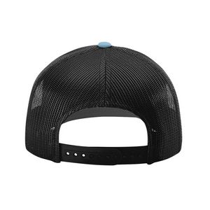 Columbia Blue/Black Blank Back View