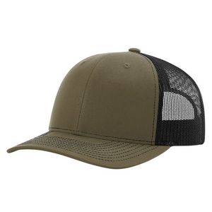 Loden Green/Black Blank Angled View