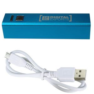 Aluminium Portable Power Banks 2600mAh