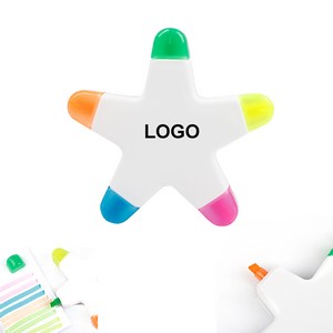 Novelty Star shaped Highlight Pen Marker