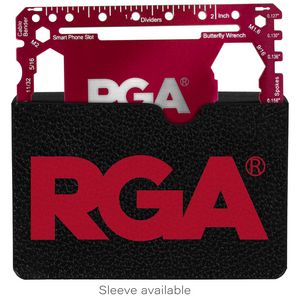 Red Logo in Sleeve