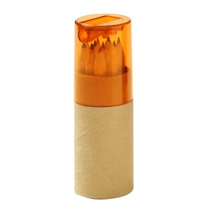 Cardboard Brown/Translucent Orange