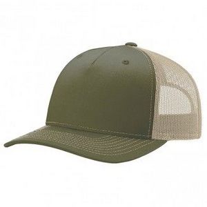 Army Olive Green/Tan Blank Angle View