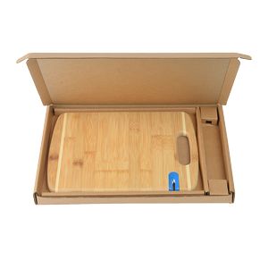 Natural Bamboo Brown/Blue