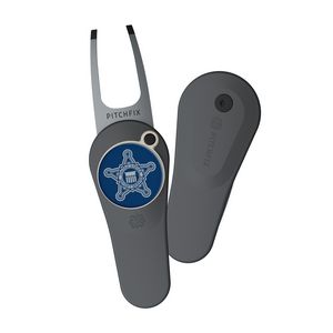 Pitchfix Original Golf Divot Tool Gunmetal
