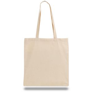 7 Oz. Natural Color Cotton Canvas Tote Bag (15" X 16")