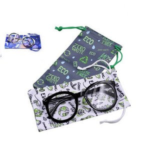 Microfiber Drawstring Sunglass Pouch