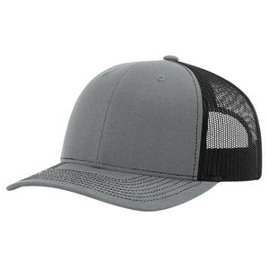 Heather Gray/Black Blank Angled View