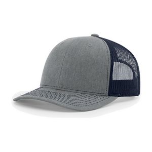 Heather Grey - Navy