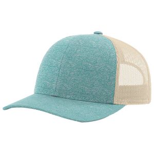 Green Teal Heather & Birch