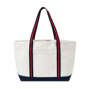 Commander Cotton Canvas Tote Bag (24"x14.17"x6.7")
