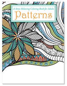 Stress Reliever Patterns Coloring Book for Adults