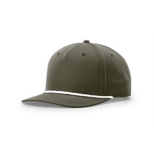 Dark Olive Green/White Blank Logo View
