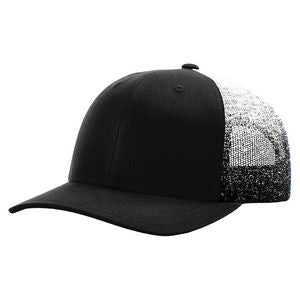 Black / Black-White Fade
