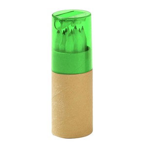 Cardboard Brown/Translucent Lime Green