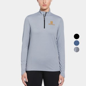 Callaway® Wind & Water Resistant UPF 50+ Women's 1/4-Zip Pullover with Custom Logo