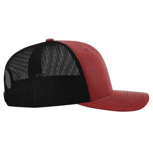 Cardinal Red/Black Blank Side View