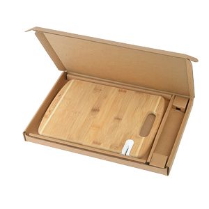 Natural Bamboo Brown/White