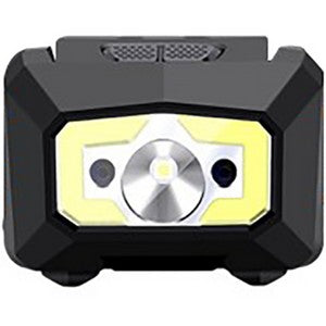 LED Headlamp with Motion Sensor – 500 Lumens, 1200mAh Rechargeable, White/Red Light