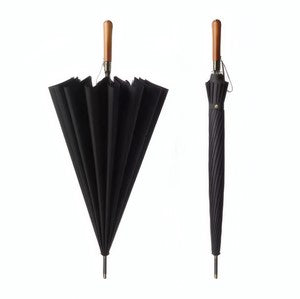 Wooden Handle Manual Straight Umbrella