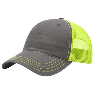 Charcoal & Neon Yellow