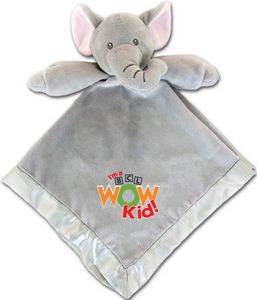 Gray Elephant Baby Blanket