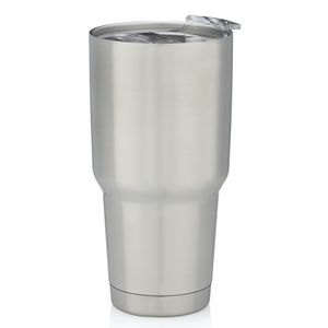 30 oz. Travel Stainless Steel Vacuum insulated keeps Hot and Cold w/ lid