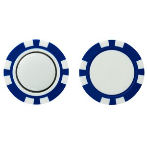 Clear Pillow Pack Golf Gift Set - Divot Tool, Poker Chip & Tees