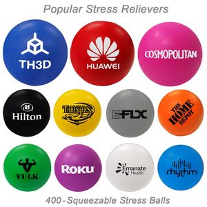 Stress Balls, Semi Soft Squeezable Stress Reliever