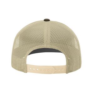 Brown/Khaki Beige Blank Back View