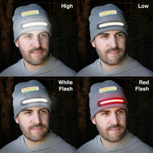 Renew Rechargeable COB Beanie