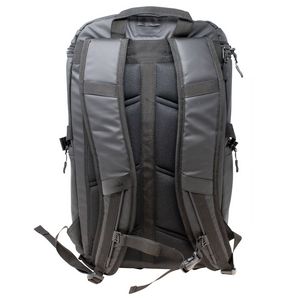 Heathered Gray Blank Back View