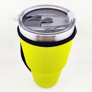Reusable Coffee Cup Sleeve Neoprene Tumbler Insulator Sleeves Drinks Cup Sleeve Holder With Handle