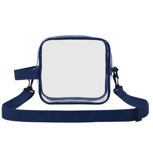 Clear/Navy Blue