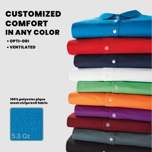 Callaway® Vent Moisture Wicking Men's Polo Shirt with Custom Logo