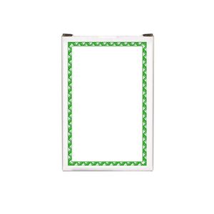 Green Blank Back