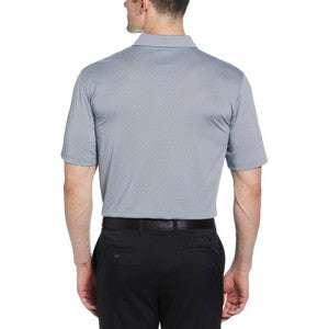 Callaway® All Over Stitched Moisture Wicking Men's Chev Polo Shirt with Custom Logo