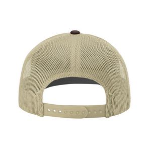 Brown/Khaki Beige Blank Back View