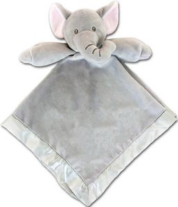 Gray Elephant Baby Blanket