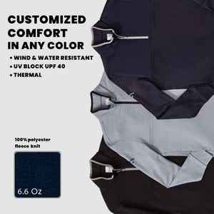 Callaway® Ottoman Men's Golf 1/4-Zip Fleece Pullover with Custom Logo