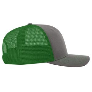 Charcoal Gray/Kelly Green Blank Side View