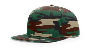 5 Panel Pinch Front with Flat Bill