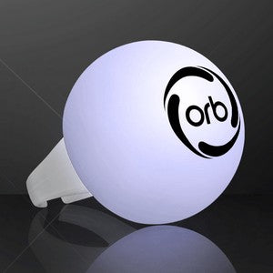 White Light LED Deco Ball Ring - PRINTED